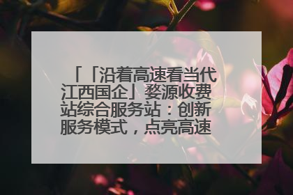 「沿着高速看当代江西国企」婺源收费站综合服务站：创新服务模式，点亮高速出行新体验