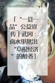 “一县一品”公益宣传丨武冈：卤水里熬出“草根经济”的醇香