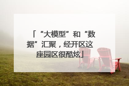“大模型”和“数据”汇聚，经开区这座园区很酷炫