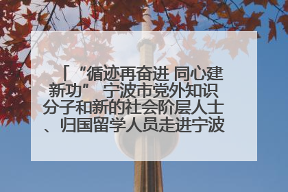 “循迹再奋进 同心建新功” 宁波市党外知识分子和新的社会阶层人士、归国留学人员走进宁波舟山港穿山港区