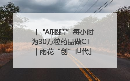 “AI眼睛”每小时为30万粒药品做CT｜雨花“创”世代