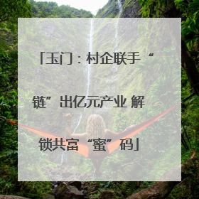 玉门：村企联手“链”出亿元产业 解锁共富“蜜”码