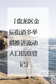盘龙区金辰街道多举措推进流动人口信息登记