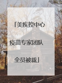 美疾控中心疫苗专家团队全员被裁