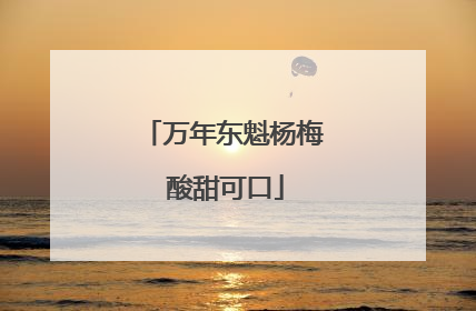 万年东魁杨梅 酸甜可口