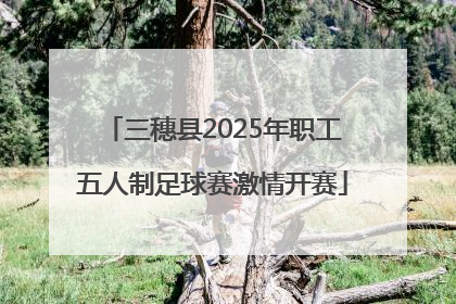 三穗县2025年职工五人制足球赛激情开赛