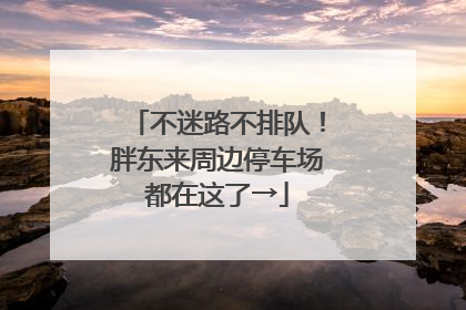 不迷路不排队！胖东来周边停车场都在这了→