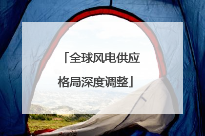 全球风电供应格局深度调整