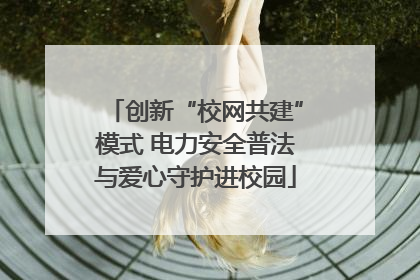 创新“校网共建”模式 电力安全普法与爱心守护进校园