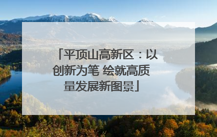 平顶山高新区：以创新为笔 绘就高质量发展新图景