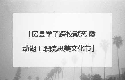 房县学子跨校献艺 燃动湖工职院思美文化节