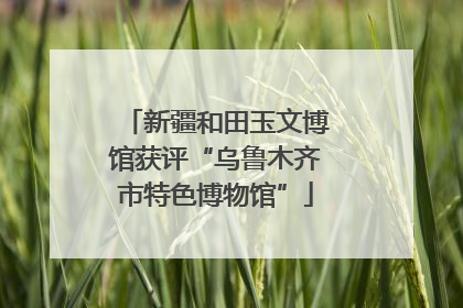 新疆和田玉文博馆获评“乌鲁木齐市特色博物馆”