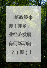 新政策来袭！萍乡工业经济发展有何新动向？（图）
