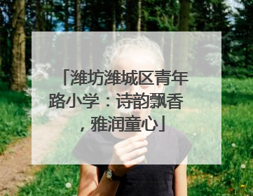 潍坊潍城区青年路小学：诗韵飘香，雅润童心