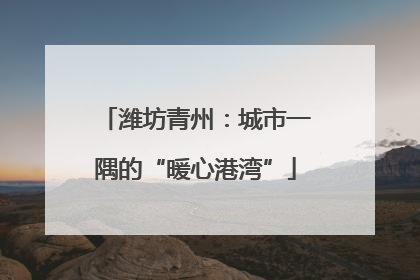 潍坊青州：城市一隅的“暖心港湾”