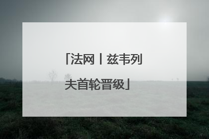法网丨兹韦列夫首轮晋级