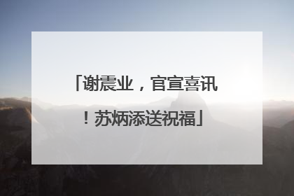 谢震业，官宣喜讯！苏炳添送祝福