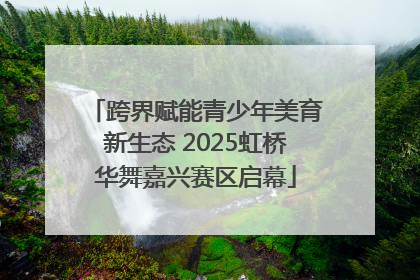 跨界赋能青少年美育新生态 2025虹桥华舞嘉兴赛区启幕