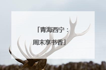 青海西宁：周末享书香