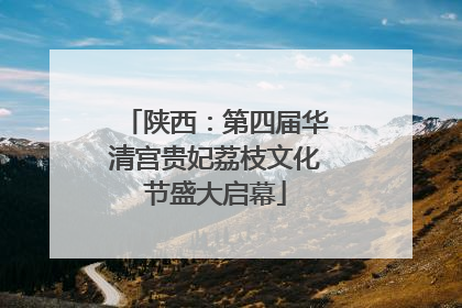陕西：第四届华清宫贵妃荔枝文化节盛大启幕